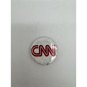 CNN Pinback Button Badge Pin Vintage Souvenir